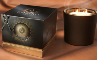 Luxurious packaging printed with natural minerals