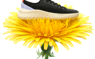 Shoes made of dandelions