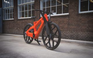 A rust-free bike made of recycled plastic