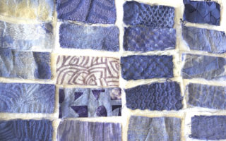 Dyeing with bacteria