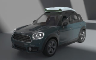 A car rooftop module that cleans the air