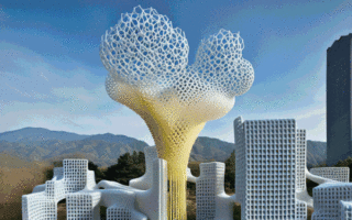 A 3D printed ‘tree’