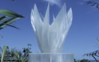 A 3D printed wind turbine made of PLA