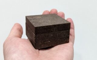 Cosmic concrete with twice the strength of regular concrete