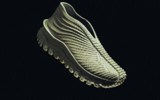 3D printed shoes made of one recyclable material