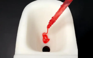A 3D printed toilet you never have to clean