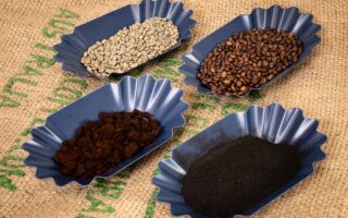 Stronger concrete made with coffee grounds