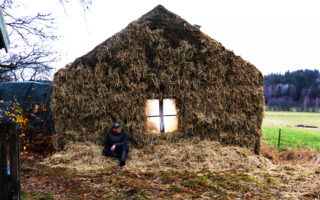 A house made of hay