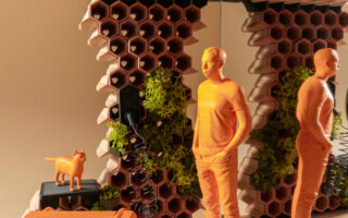 Biobased roof tiles and cooling terracotta