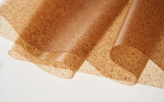 Fabric made from apple waste