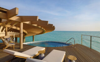 A resort made of timber and bamboo