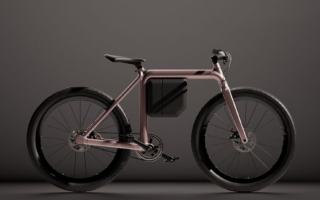 A metal 3D printed bicycle
