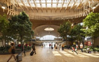 The world’s largest mass timber airport made of local wood