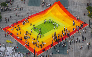 Mega Mat: Transforming Plastic Waste into a Sustainable Urban Experience
