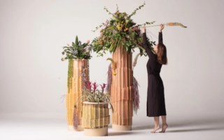 The Living Pots: 3D Printed Biodegradable Vessels That Absorb CO2