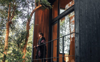 Forest Cabins in Patagonia Showcase Timber Craft, Minimal Impact, and Material Unity