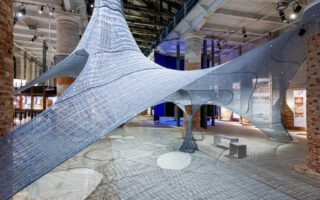 Necto: 3D-Knitted Natural Fibre Installation Explores Circular Material Strategies at Venice Architecture Biennale 2025