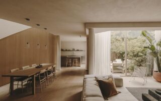 Holzrausch Studio Creates a Material-Focused Townhouse Interior in Paris