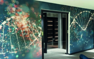 Printed acoustic panels