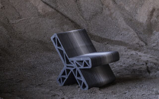 3D Printed Street Furniture Made From Recycled Construction Waste