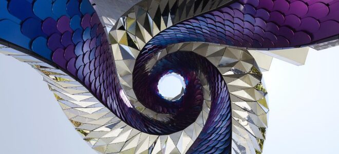 Digital Fabrication And Metal Materials Shape Interactive Public Installations