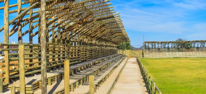 Africa’s First FSC-Certified Timber Stadium Opens in Lesotho
