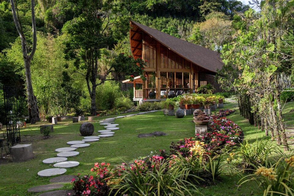 Locally Sourced Cedar Shapes Sustainable Pavilion in Panama’s Coffee Highlands