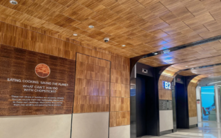 Recycled Chopsticks Find a Second Life in Singapore Shopping Mall