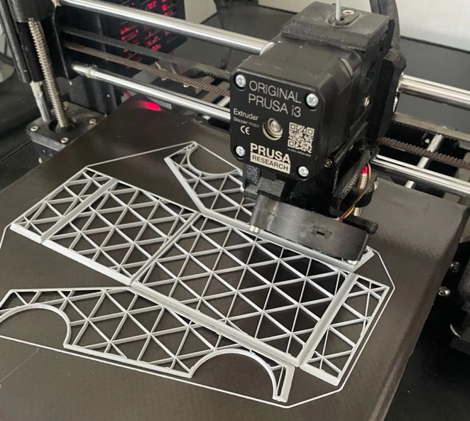 Origami-Inspired Hybrid 3D Printing Eliminates Moulds For Lightweight Composite Structures
