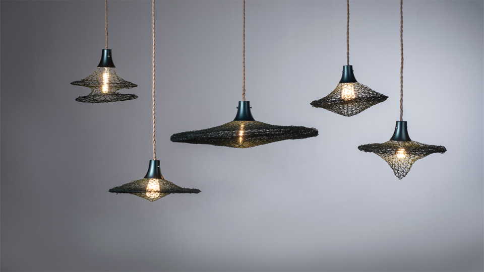 Tides Rewoven Light Gives Discarded Fishing Nets a Second Life
