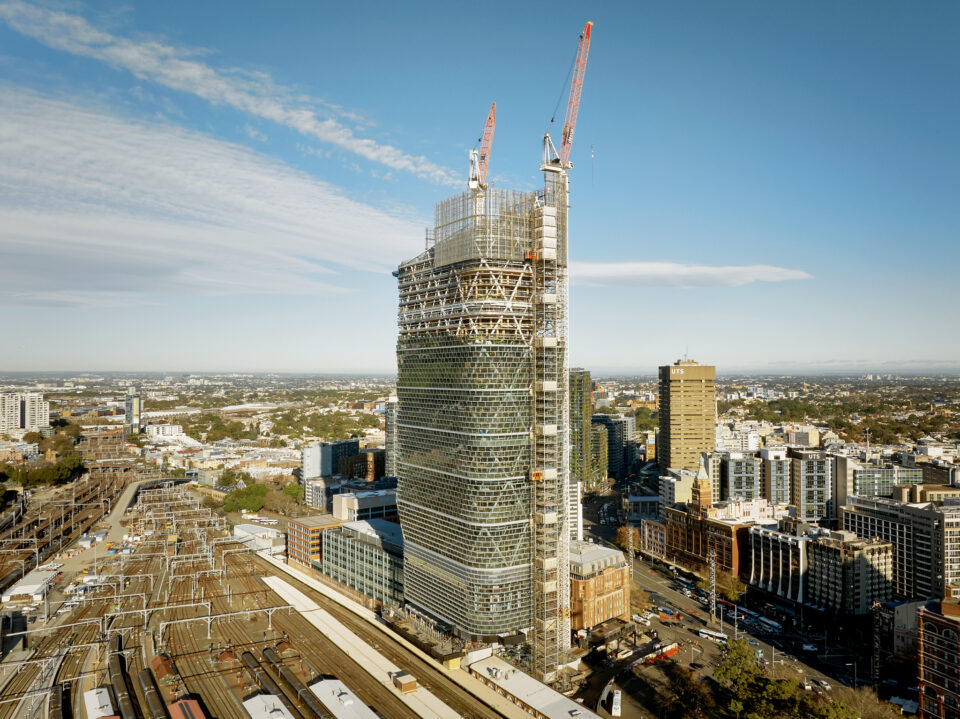 World’s Tallest Hybrid Timber Tower Tops Out In Sydney
